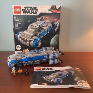 Lego Star Wars Resistance I-TS transport 75293 Good Condition